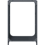 vidaXL Stalak za drva antracit 44x28x65 cm hladno valjani čelik | shoptok.hr