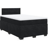 Box spring krevet s madracem crni 120 x 200 cm baršunasti | shoptok.hr