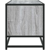 vidaXL TV omarica siva sonoma 80x34,5x40 cm inženirski les in kovina Cene