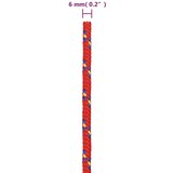  Brodski konop crveni 6 mm 250 m od polipropilena | shoptok.hr