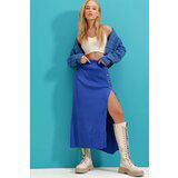 Trend Alaçatı Stili Skirt - Navy blue - Midi Cene
