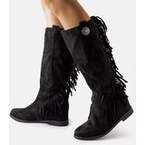 Gemre Black wedge heel boots Lecore | shoptok.hr