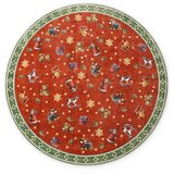 Villeroy Boch Crveni/zeleni okrugao tepih s božićnim motivom ø 160 cm Toy's Delight Nostalgic Noel Red Green – | shoptok.hr