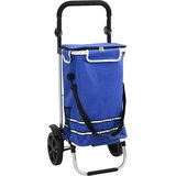 Kolica za kupovinu Plava 36,5 x 46,5 x 100,5 cm Oxford tkanina | Eponuda.com