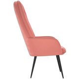  Stolica za opuštanje ružičasta baršunasta | shoptok.hr