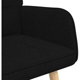  Kauč za dvoje Crna 115 x 61 x 87 cm tkanina | Eponuda.com