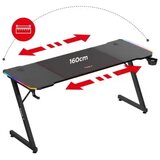 Huzaro Hero 4.8 Crni RGB Gaming sto 160x60cm | Eponuda.com