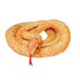 Plišana maskota zlatne zmije 110 cm | shoptok.hr