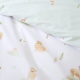 Bianca Bela/zelena enojna bombažna otroška posteljnina 135x200 cm Mini Moo Cow – | Shoptok.si