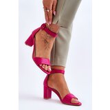 EVENTO Women's Sandals On Heel Fuchsia Lexi | shoptok.hr