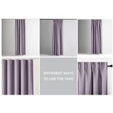 Restilo Prašno rožnata zatemnitvena izolacijska zavesa 140x245 cm Pleat – | Shoptok.si