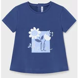 Mayoral Kratka majica za dojenčka mornarsko modra barva