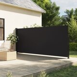 vidaXL Zložljiva stranska tenda črna 180x500 cm Cene