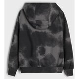 Sinsay Dukserica s patentnim zatvaračem i kapuljačom s tie-dye uzorkom Slike