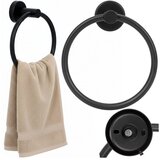  Vješalica za ručnike 15,5 cm crna | shoptok.hr