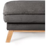 Bonami Selection Siv tabure iz rebrastega žameta Tori – | Shoptok.si