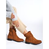 Shelvt Brown women's cowboy boots Cijene