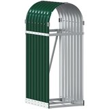 vidaXL Držač za cjepanice zeleni 40 x 45 x 100 cm pocinčani čelik | shoptok.hr