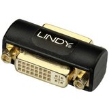 Lindy 41233 DVI adapter [1x ženski konektor DVI, 24 + 5 polova - 1x ženski konektor DVI, 24 + 5 polova] crna Cijene