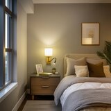  Brilagi - LED zidna svetiljka NUBILA WOOD 1xE27/25W/230V+LED/3W hrast/crna/krem | Eponuda.com