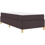  Krevetna konstrukcija Tamno smeđa 80 x 200 cm tkanina | shoptok.hr