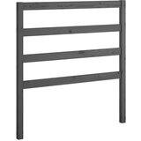  Izvlečna dnevna postelja siva 2x(90x200) cm trdna borovina, (20727138) | Shoptok.si