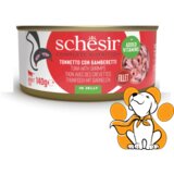Schesir Cat Tuna & Shrimps in Jelly 140g, Vlažna Hrana Za Odrasle Mačke | ePonuda.com