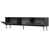 Hanah home tv polica dome anthracite gold | ePonuda.com