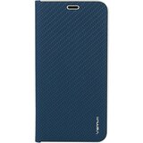 mobiline.si preklopni ovitek / etui / zaščita Vennus Book Carbon za Apple iPhone 12 Pro Max (6.7") - modri | Shoptok.si