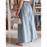 DStreet Spódnico-spodnie z paskiem FLOWES niebieskie | shoptok.hr