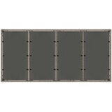Vanjski set za objedovanje 9 pcs Svijetlo siva i tamno siva | shoptok.hr