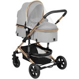 Kikka Boo Amaia Premium kolica za bebe 3u1 Light Grey | ePonuda.com