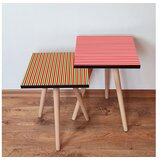 Hanah home set stolića za kafu 2Shp28, 2 dijela, šareni | Eponuda.ba