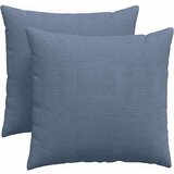 vidaXL Blazine za kavč 2 pcs Modra 45 x 45 cm Žametna tkanina | Shoptok.si