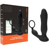  Men&#039;s Play - pametni, potiskujući analni vibrator (crni) Cijene