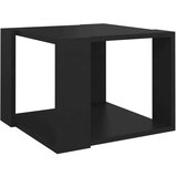  Stolić za kavu crni 40 x 40 x 30 cm od konstruiranog drva | shoptok.hr