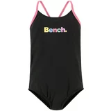 Bench Jednodijelni kupaći kostim svijetložuta / svijetloljubičasta / svijetloroza / crna