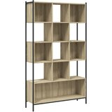 Maison Chic Knjižna omara - Knjižni regal sonoma hrast 102x28x172 cm inženirski les, (21724740) Cene