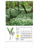  KALENDAR &amp;quot;LJEKOVITO BILJE&amp;quot; S ROTACIJSKIM KRUGOM, SPIRALA, NIKOPROM Slike