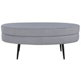 Venture Home ovalni tabure Otto 100 × 40 × 41 cm, svijetlosiva | shoptok.hr