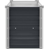  Povišena vrtna gredica antracit 100x40x45 cm pocinčani čelik | shoptok.hr