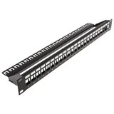 Netiks Patch panel modularni shielded 19/1U sa 24 slota za STP/UTP module SKP-24-1U | ePonuda.com