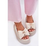 CheBello Ladies Leather Platform Sandals With Bow | ePonuda.com