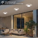  Brilagi - LED spoljna plafonska svetiljka BENE LED/18W/230V fi 21,5 cm braon IP54 | Eponuda.com