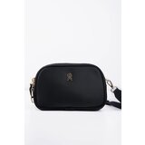 Dewberry 65316 Womens Adjustable 3 Compartment Shoulder Bag-BLACK | Eponuda.ba