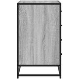 vidaXL Predalnik siva sonoma 70x41x70 cm inženirski les | Shoptok.si