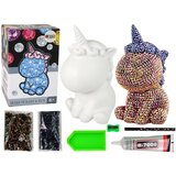 Creative Unicorn Kit DIY Diamonds Crystals Brown Cene