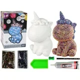 Unicorn Kit DIY Diamonds Crystals Brown