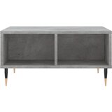  Stolić za kavu siva boja betona 60x60x30 cm konstruirano drvo | Shoptok.si