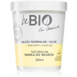 beBIO Normal / Dry Hair regeneracijska maska za normalne do suhe lase 200 ml